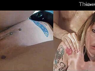 in homemade video, rough anal pounding makes her squirt at min 04 with creampie in asshole