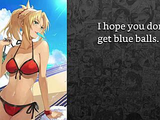 What if Mordred's Locktober begins with intense suffering through orgasm denial, edging, humiliation, and femdom domination