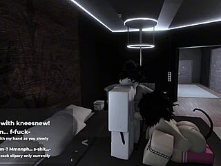 This adorable gamer girl in Roblox works hard to satisfy every desire