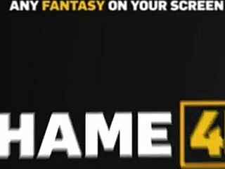 Slutty Wednesday cheats on boyfriend with friend's big black cock in pigtails and shaved pussy action