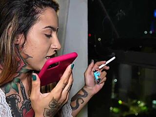 Hot Damn! Blonde Latina Flashes Big Tits In Homemade Interview With Monster Cock!