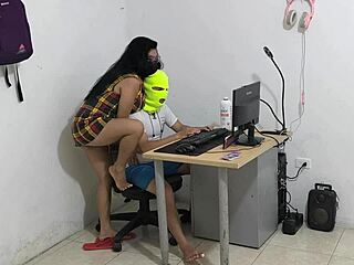 Dirty Neighbor Begs For Cock And Acts Like Snail!