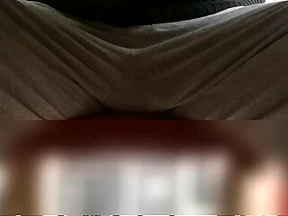 Masturbation under the desk? Sneaky voyeur creampie action! 😏🍆