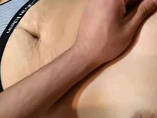 Hey, let's dive into her sexy belly button and explore every curve together!