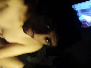 the prostitute cousin enjoyed the intense fucking session in her private room