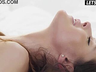 sybil slips into stunning lingerie for an intimate encounter with her lover