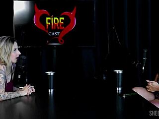 Compilation of Brunna Sweet in Fire Cast with Baby Fire - Part 1 on Sheer Red