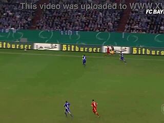 arjen robben takes on the bundesliga with wild moves. He DOMINATES the field like a pro in intense action.