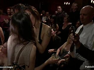 I love how these bound sluts get punished and fucked hard at this wild birthday party orgy