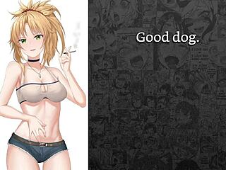 What if Mordred's Locktober begins with intense suffering through orgasm denial, edging, humiliation, and femdom domination