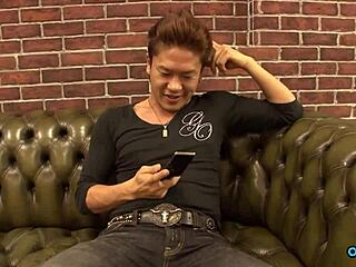 this asian babe in heels rides him missionary style, turning her small tits masturbation into wild creampie fun