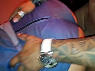 Muscular Bodybuilder with Pierced Nipples Blows Big Cock