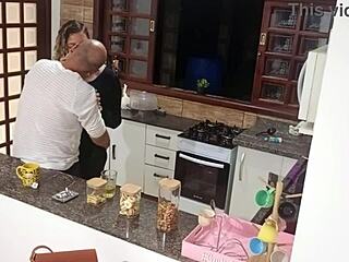 Hot unfaithful wife moans during intense anal sex in the bar pantry. She gets bent over with clothes ripped for deep doggystyle action.