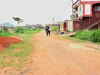 oh, let's dive into this intense sensual pleasure with the charming ebony neighbor for ultimate anal and licking thrills.