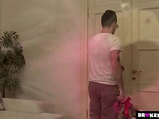 I feel so excited watching amateur Russian Eva Red get spanked and licked in this steamy teen session