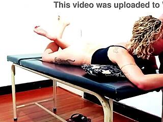 Waxing Client Gets Aroused And Engages In Intimate Encounter With Waxer