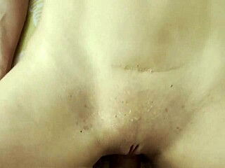 Close-Up Muscular Hunk Fills Juicy Pussy of Dripping Wet Brunette Milf