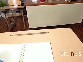 hey teacher and student duos how about a wild threesome in classroom