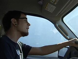 Brunette beauty contrasts gentle licking with intense big cock riding and deep anal action in bed