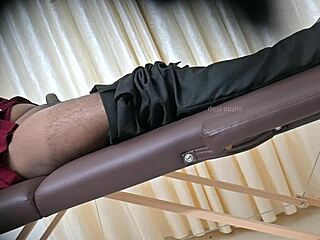 Hey that lucky guy scores a hot handjob from the doctor in the hospital