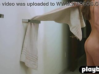 Petite brunette milf ivy rose strips naked showing small tits curvy ass and sexy body