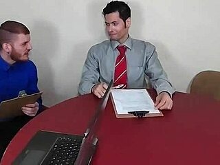 Office sluts go wild with double penetration and creampie madness!