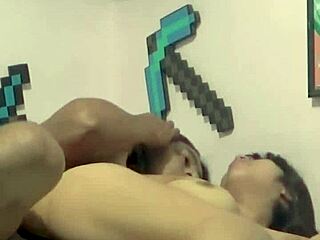 Hey, you wanna see me pounding this sexy Peruvian Latina's tight pussy and ass in homemade POV action?