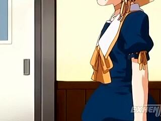 hey, what if this young anime student experiences his first intense creampie adventure?