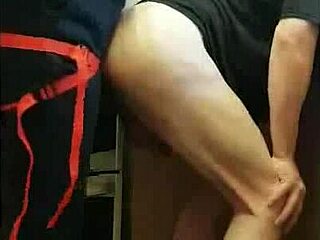 she pegged her boyfriend's ass in the kitchen then a public cornfield and the bathroom with ass to mouth action throughout part 14.