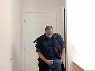 Finished work and ready to fantasize about girlfriend wife with slow moist cum masturbation