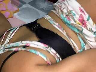 colombian couple missionary and doggystyle with latina oral blowjob licking her big tits