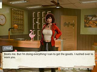 sexy brunette teases with big tits and wet pussy in hardcore roleplay session