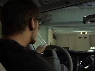 Brunette beauty contrasts gentle licking with intense big cock riding and deep anal action in bed