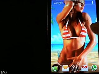 Interactive bouncing boobs live wallpaper for your mobile device with bikini beach vibes