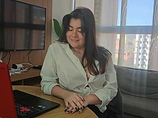 i seduce my math teacher with my big fat ass and curvy latina body then suck his huge cock in pov roleplay until he cums