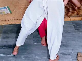 tuition teacher fucks skinny ebony student in homemade dorm bedroom for first time close up action