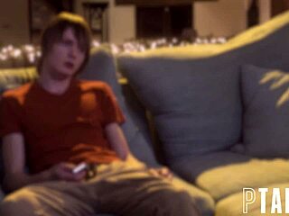 Spencer Scott and Spikey Dee explore desires in a passionate encounter, still not weaned at EIGHTEEN.