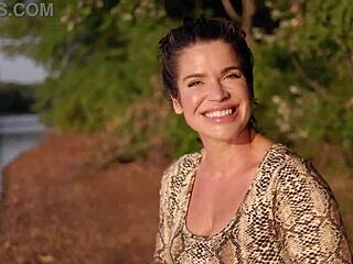 thong bodysuit flashing at the lake feels so naughty 😏