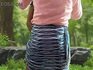 Bhabhi on Forest Fucking with Hairy Pussy and Big Ass in Nature