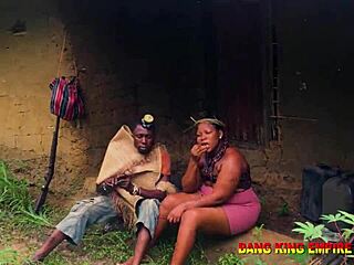 Stepmother Reveals Naked Body and Gets Juicy Wet Pussy Deeply Fucked after Bush Hunting in Chubby Mature Creampie Action