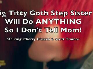 Big titty goth latina sucks cock like pro with gagging deepthroat