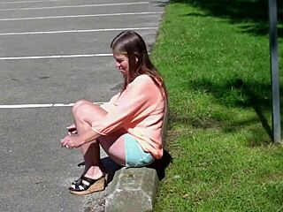 What a wife, casually handling her everyday housewife duties with ease and charm