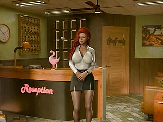 sexy brunette teases with big tits and wet pussy in hardcore roleplay session