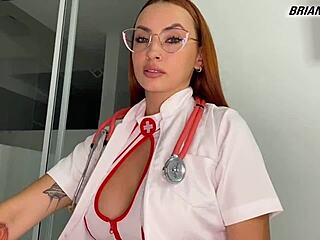 hey brian evansx why not let this hot colombian doctor with big ass ride you cowgirl and give blowjob as solution