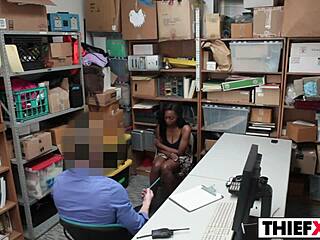 daya knight whispers i'll pay with my boobs to the burglar in the garage