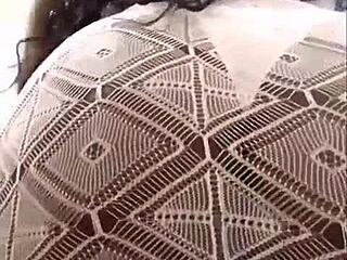 ebony beauty showcases impressive curves