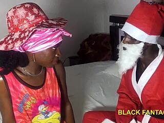 One day I spotted Santa Claus and he surprised me with an unexpected encounter