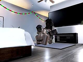 Black Thot Screams As Bbc Stretches Her Big Ass Wide!