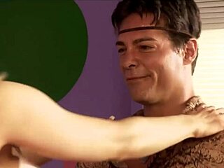 Kylee Nash wears bikini in time machine