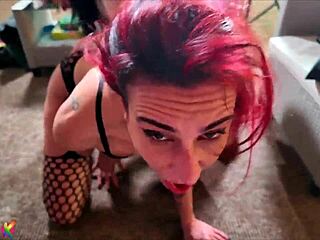 she submits fully to her dominant mistress in intense italian foot worship session